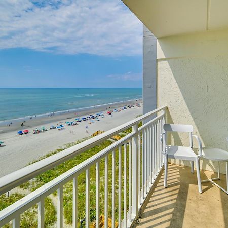 Cozy Coastal Condo With Airy Oceanfront Balcony Myrtle Beach Bagian luar foto