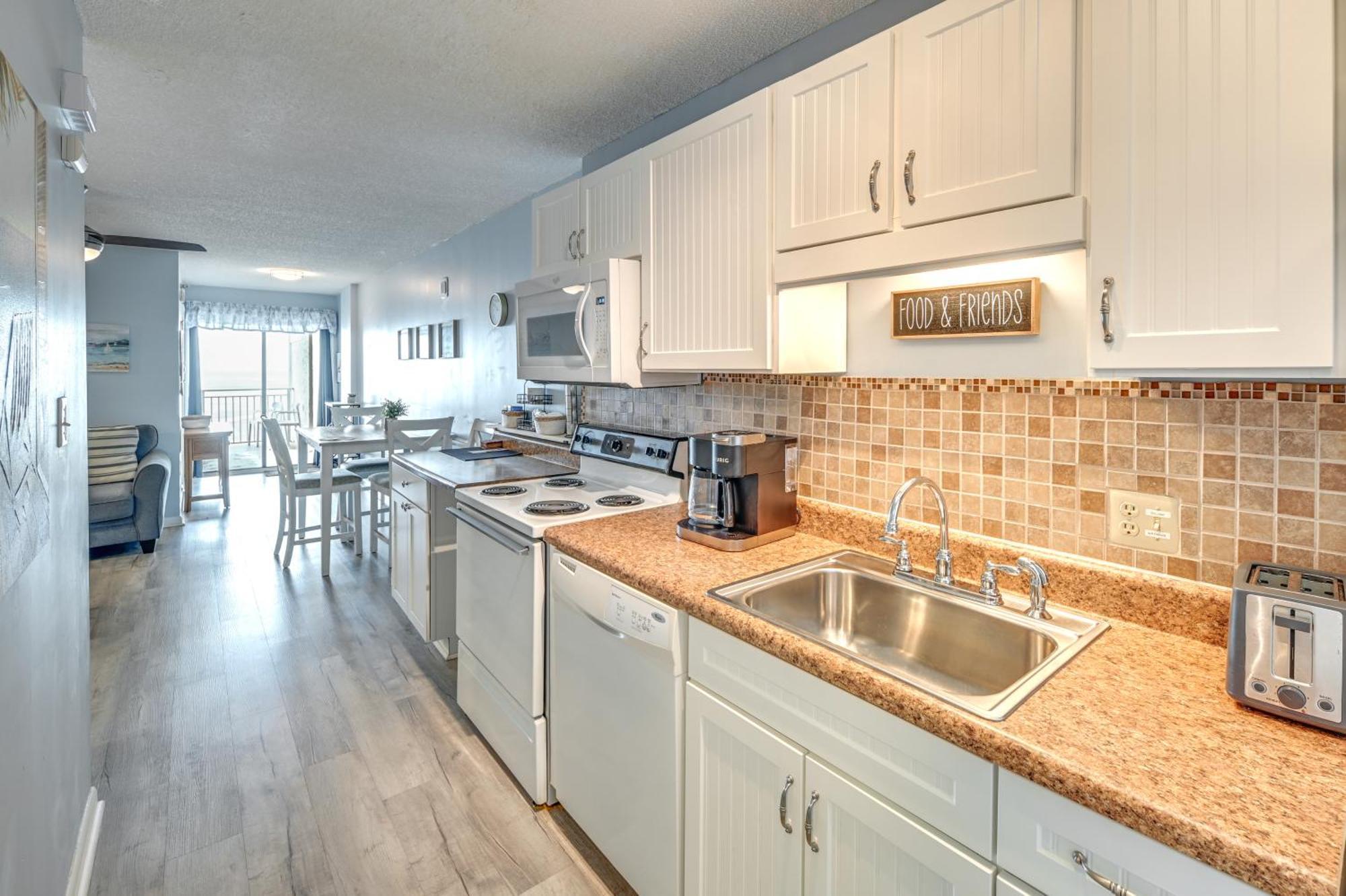 Cozy Coastal Condo With Airy Oceanfront Balcony Myrtle Beach Bagian luar foto