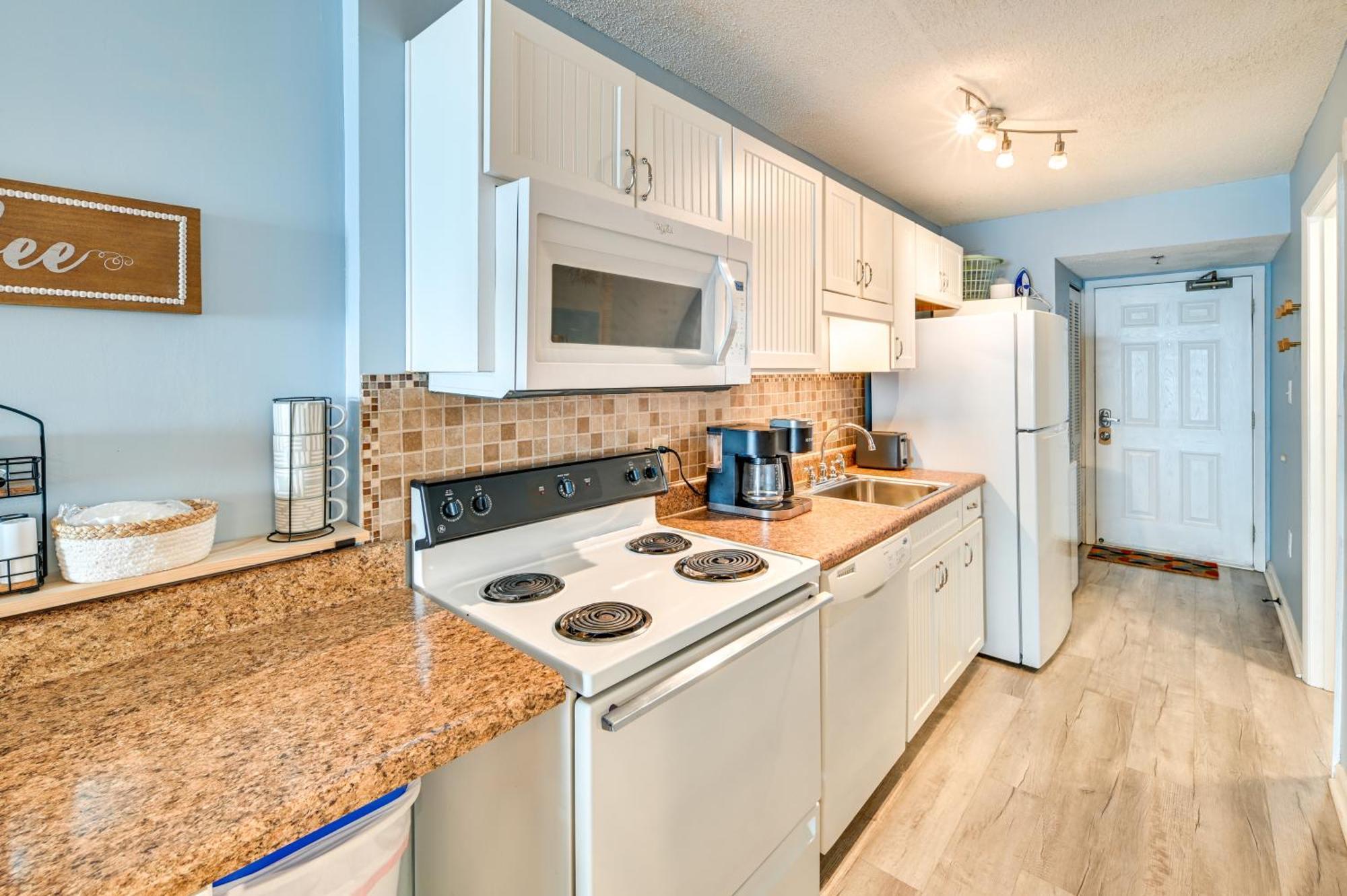 Cozy Coastal Condo With Airy Oceanfront Balcony Myrtle Beach Bagian luar foto